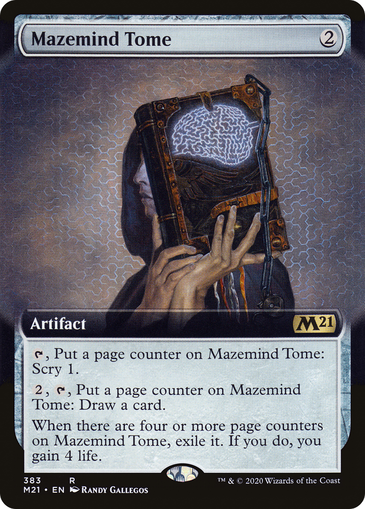 Mazemind Tome (M21-383) - Core Set 2021: (Extended Art)