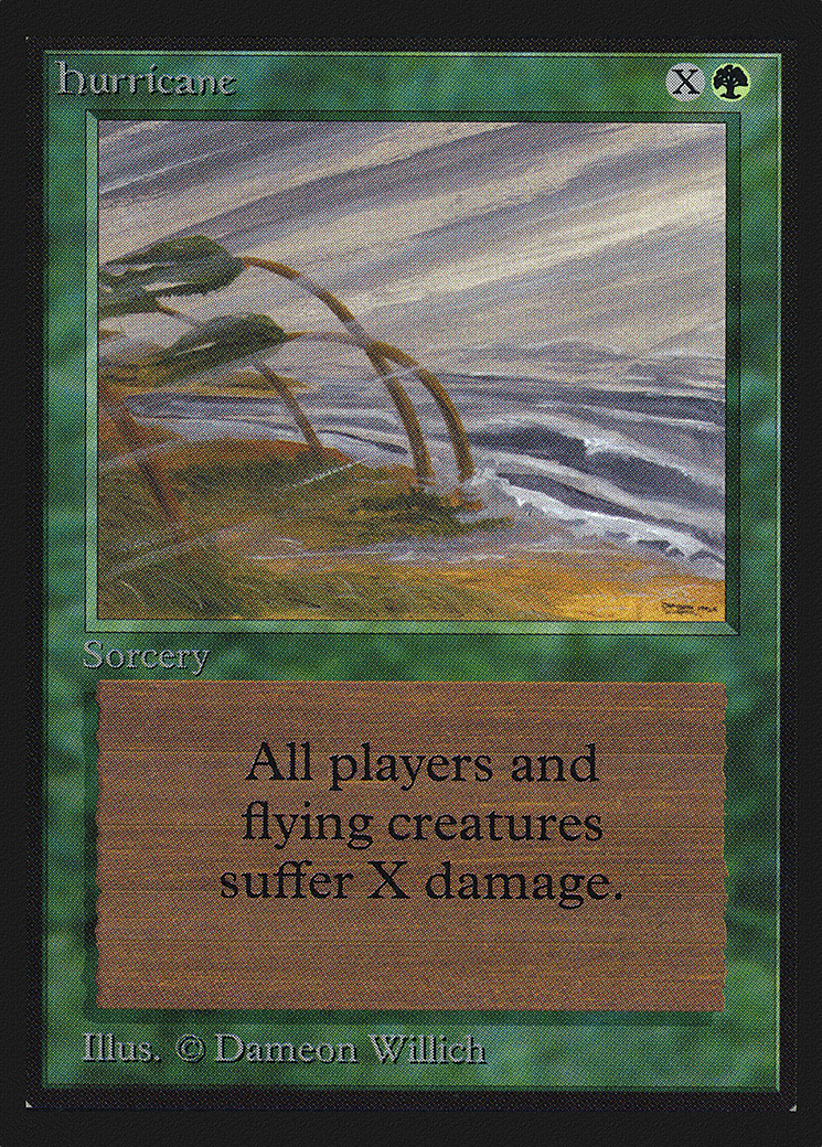 Hurricane (CED-) - Collectors' Edition