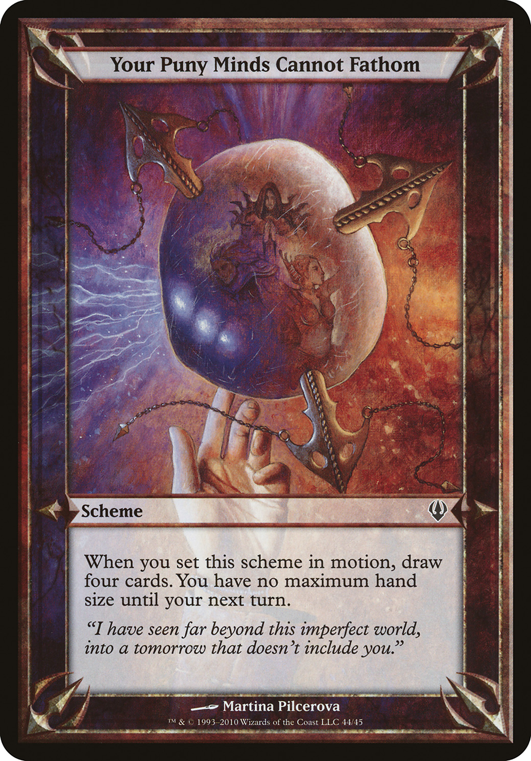 Your Puny Minds Cannot Fathom (OVER-44★) - Archenemy Schemes