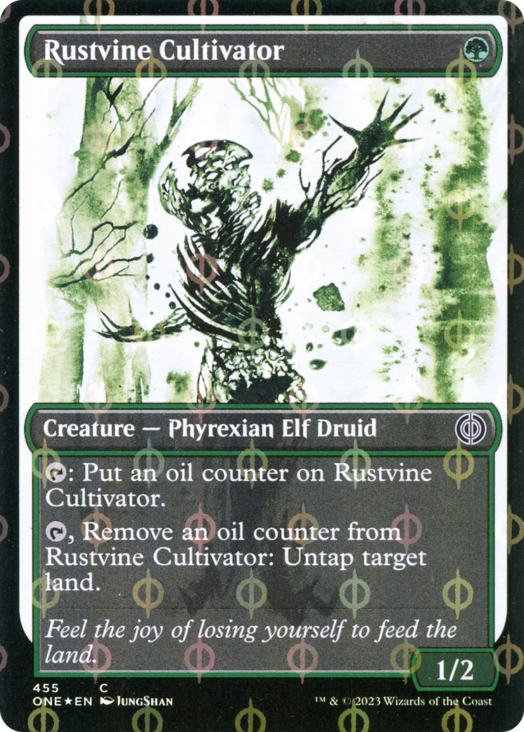 Rustvine Cultivator (ONE-455) - Phyrexia: All Will Be One: (Showcase) Foil