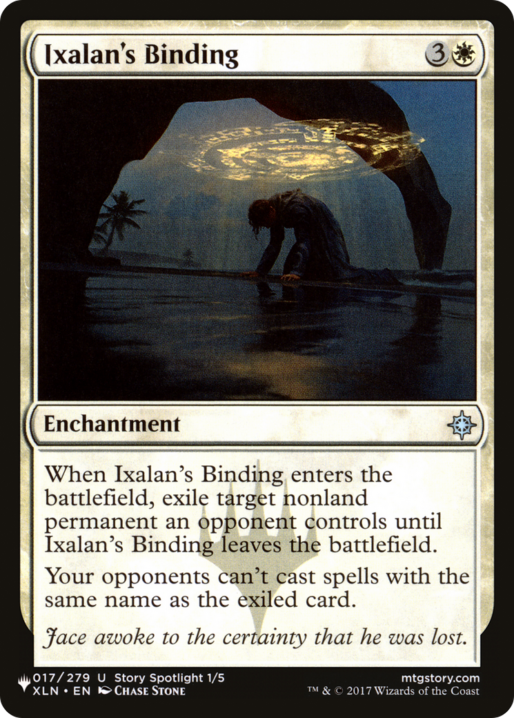 Ixalan's Binding (LIST-XLN-17) - The List