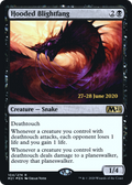 Hooded Blightfang (PRE-104S) - Core Set 2021 Promos Foil
