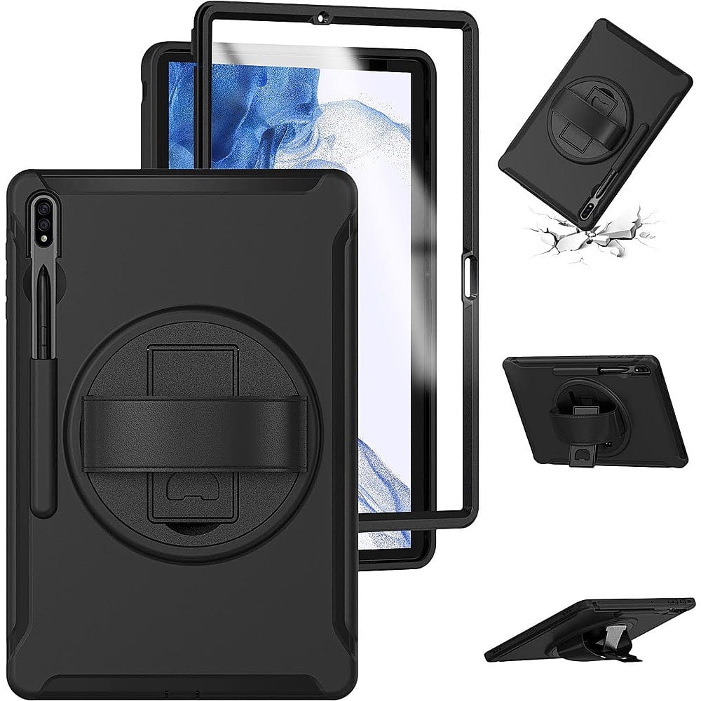 Raider Series Heavy Duty Hand Strap Case - Galaxy Tab S8 Ultra