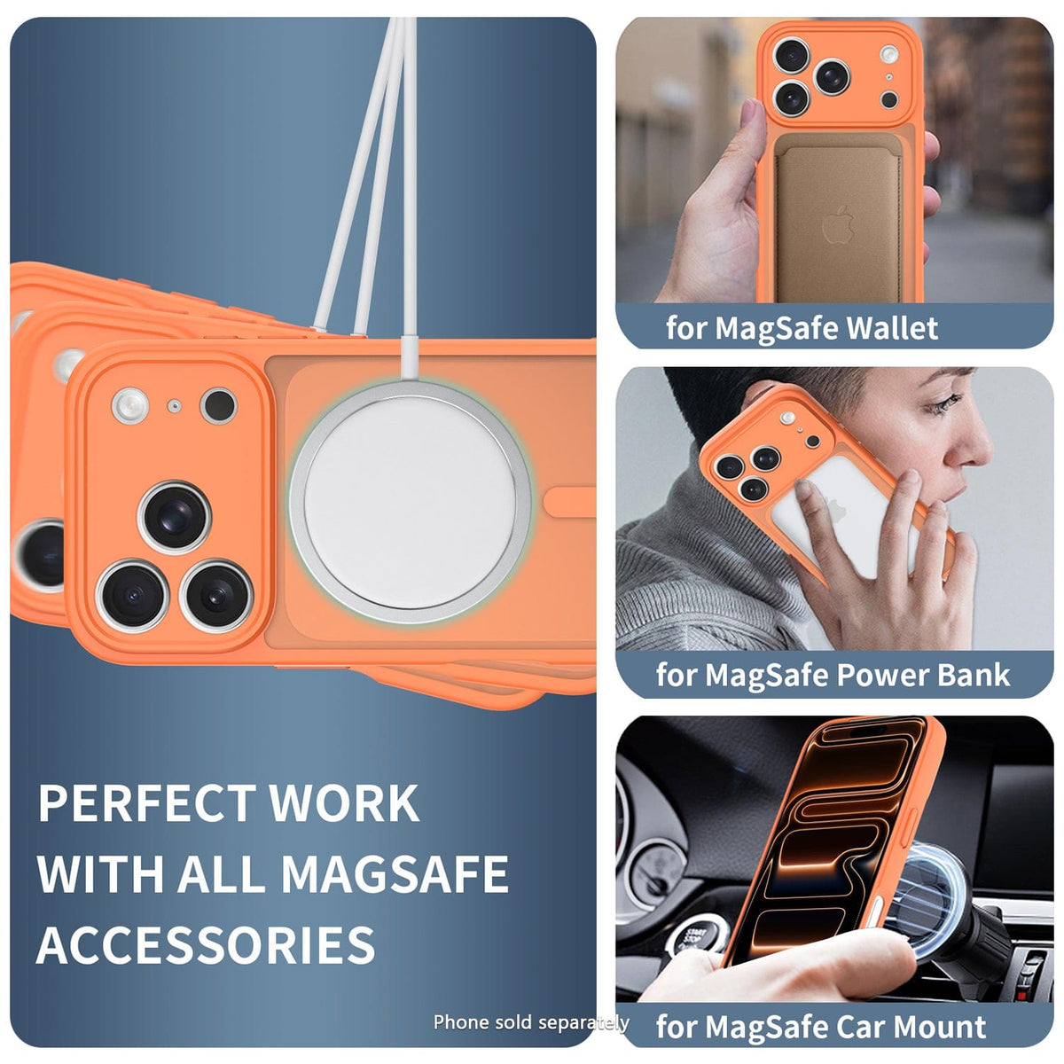 iPhone 17 Pro Slim Case - Transparent Matte Finish | Venture Series