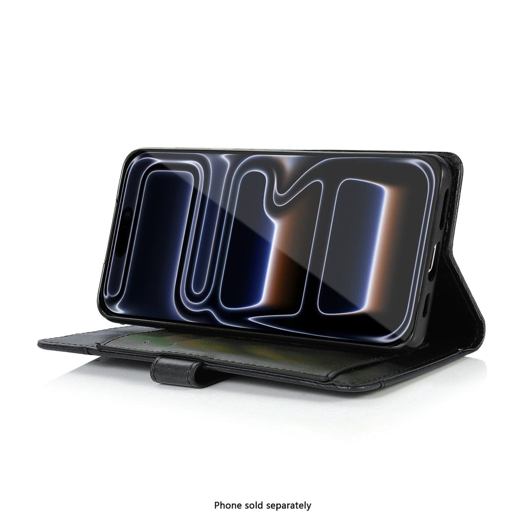 iPhone 17 Pro Case - Leather Folio Wallet | Indy Series