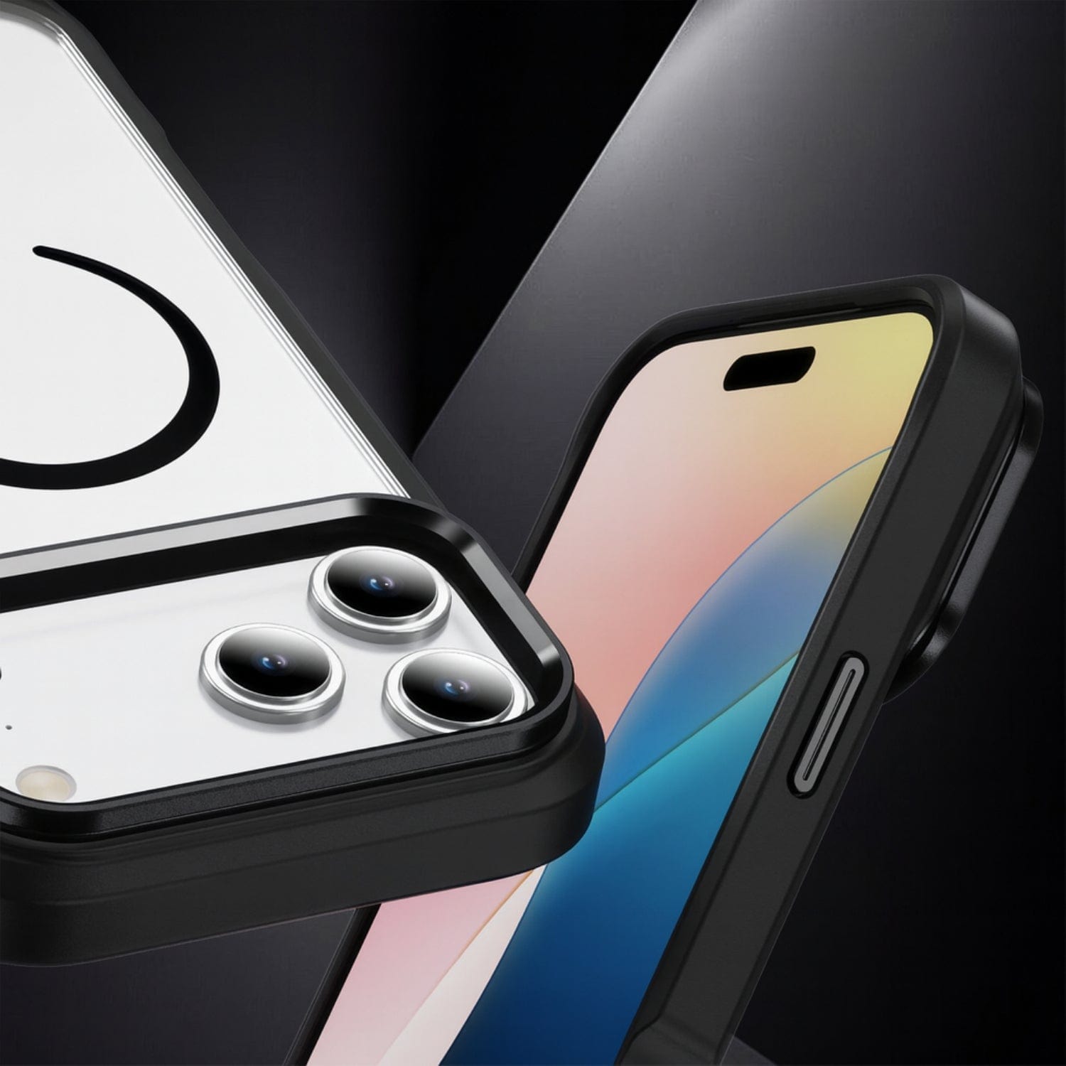 iPhone 17 Pro Max Clear Back Case - Durable, Kickstand, MagSafe | Raider ArmorPro Series