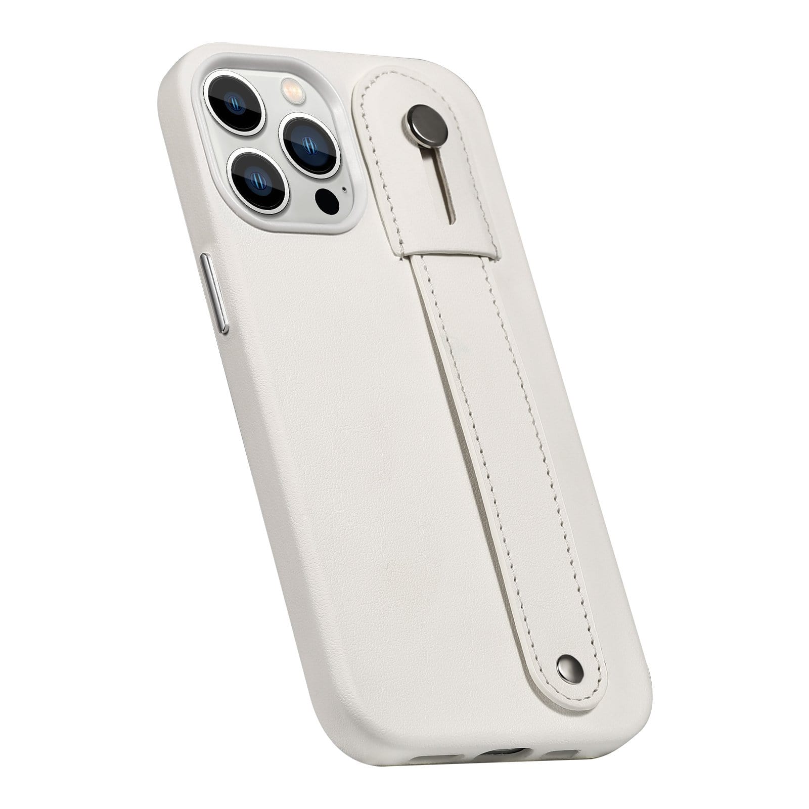 Indy Series White FingerGrip Series Case - iPhone 13 Pro Max