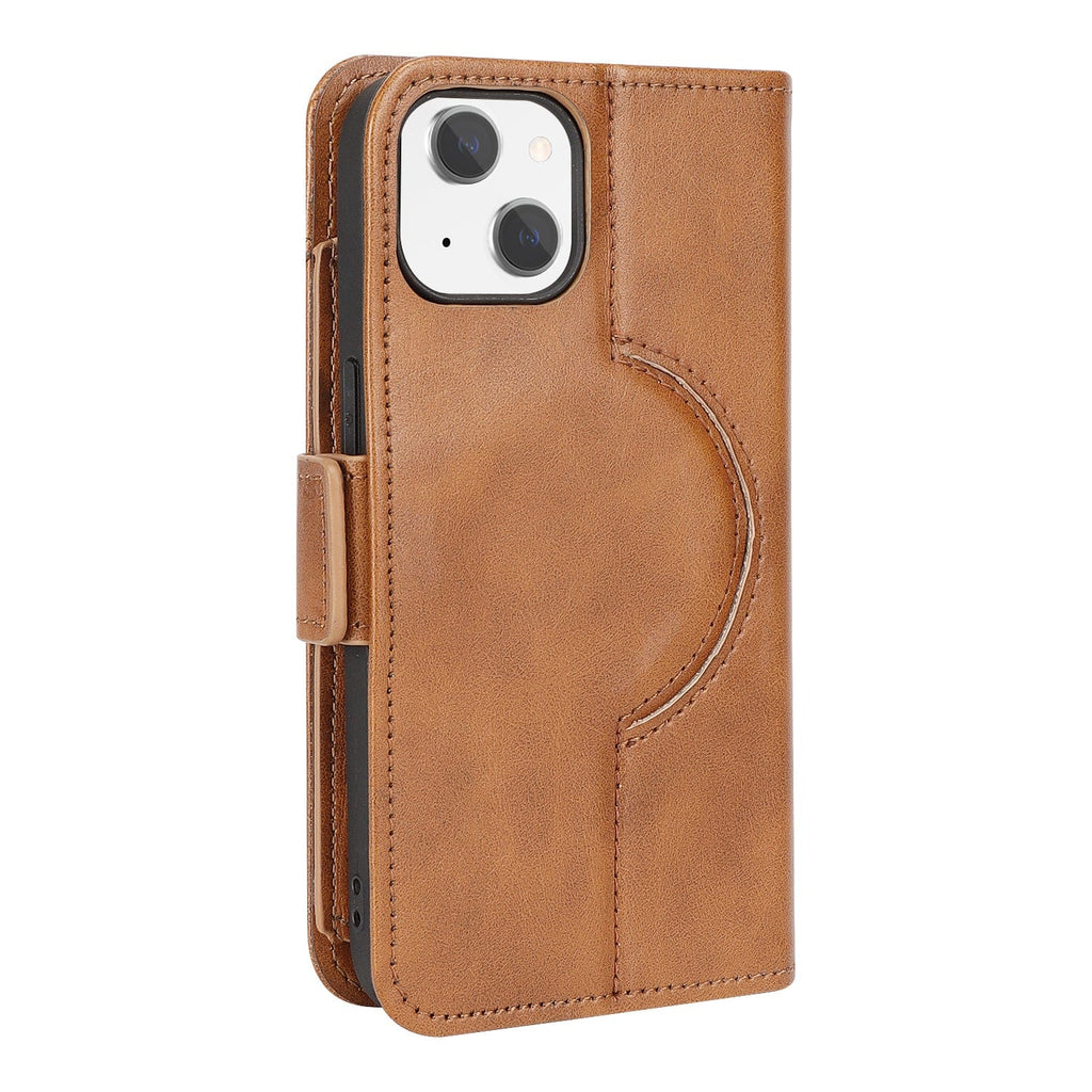iPhone 15 Plus Leather Wallet Case with MagSafe - Card Holder | Indy Series