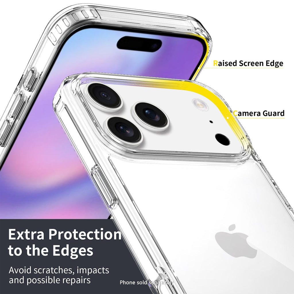 iPhone 17 Pro Max Clear Case - Slim, Anti-Slip Grip | Venture Series