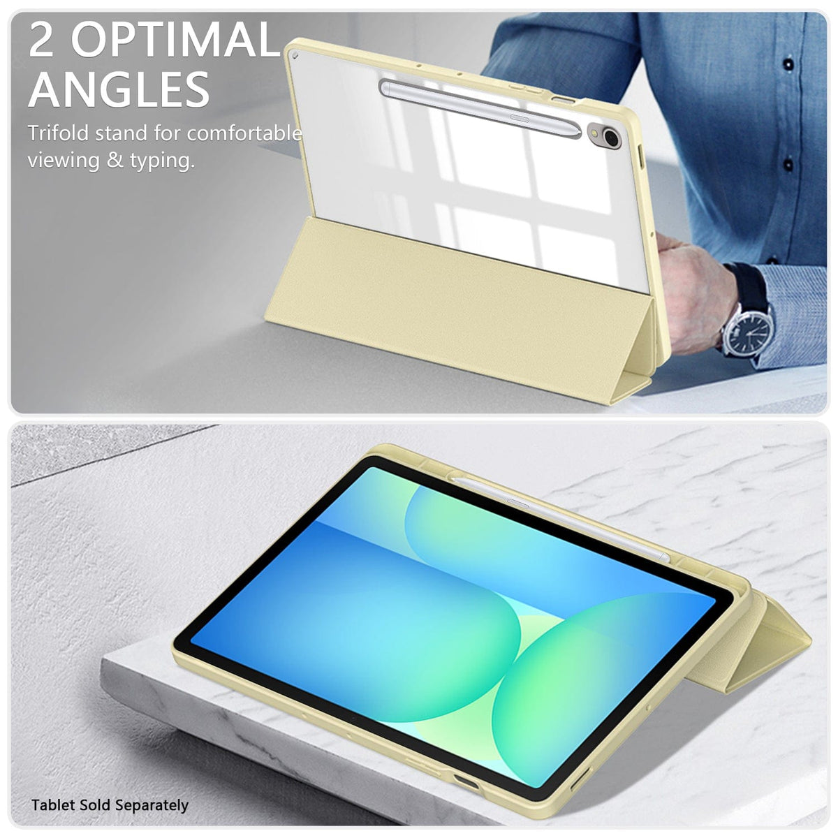 Samsung Galaxy Tab S10 FE+ Folio Case - Kickstand | Venture Series