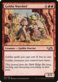 Goblin Warchief (DD3-042) - Duel Decks Anthology: Elves vs. Goblins