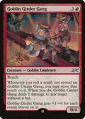 Goblin Girder Gang (UNF-397) - Unfinity Foil