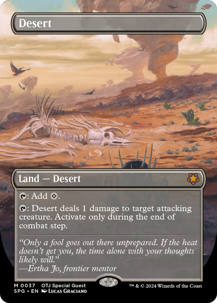 Desert (SPG-037) - Special Guests (Borderless) Foil