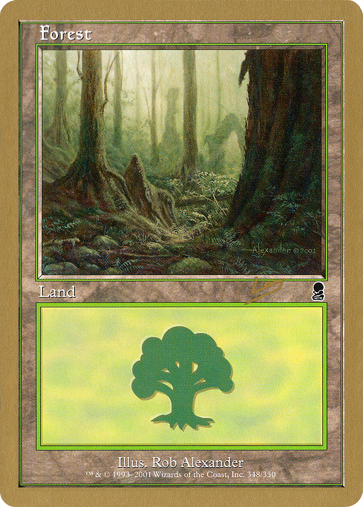 Forest (WCD-RL348) - World Championship Decks 2002