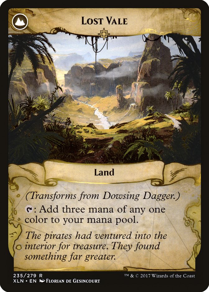 Dowsing Dagger // Lost Vale (XLN-235) - Ixalan: (compasslanddfc)