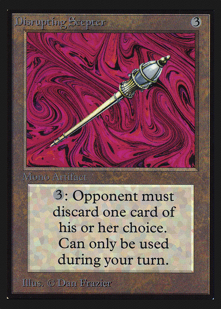 Disrupting Scepter (IED-) - Intl. Collectors' Edition