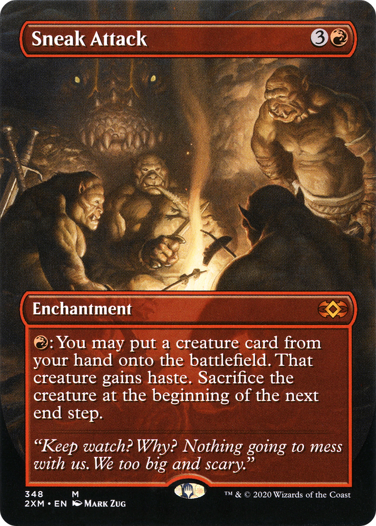 Sneak Attack (2XM-348) - Double Masters (Borderless)