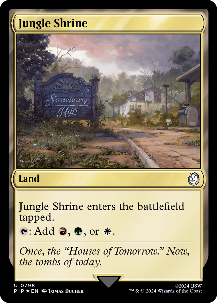 Jungle Shrine (PIP-798) - Fallout Foil