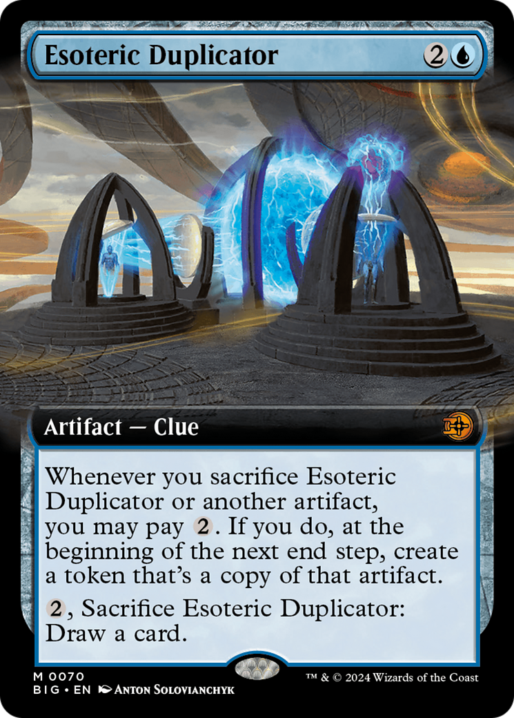 Esoteric Duplicator (BIG-070) - The Big Score: (Extended Art) Foil