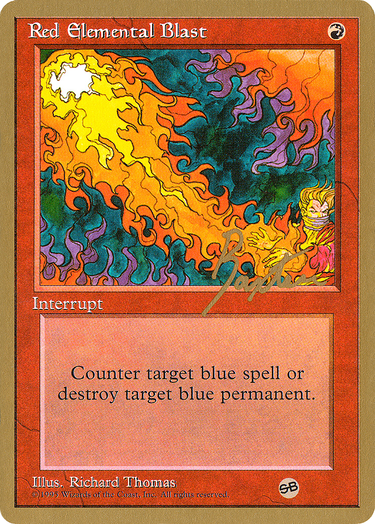 Red Elemental Blast (WCD-GB218SB) - Pro Tour Collector Set