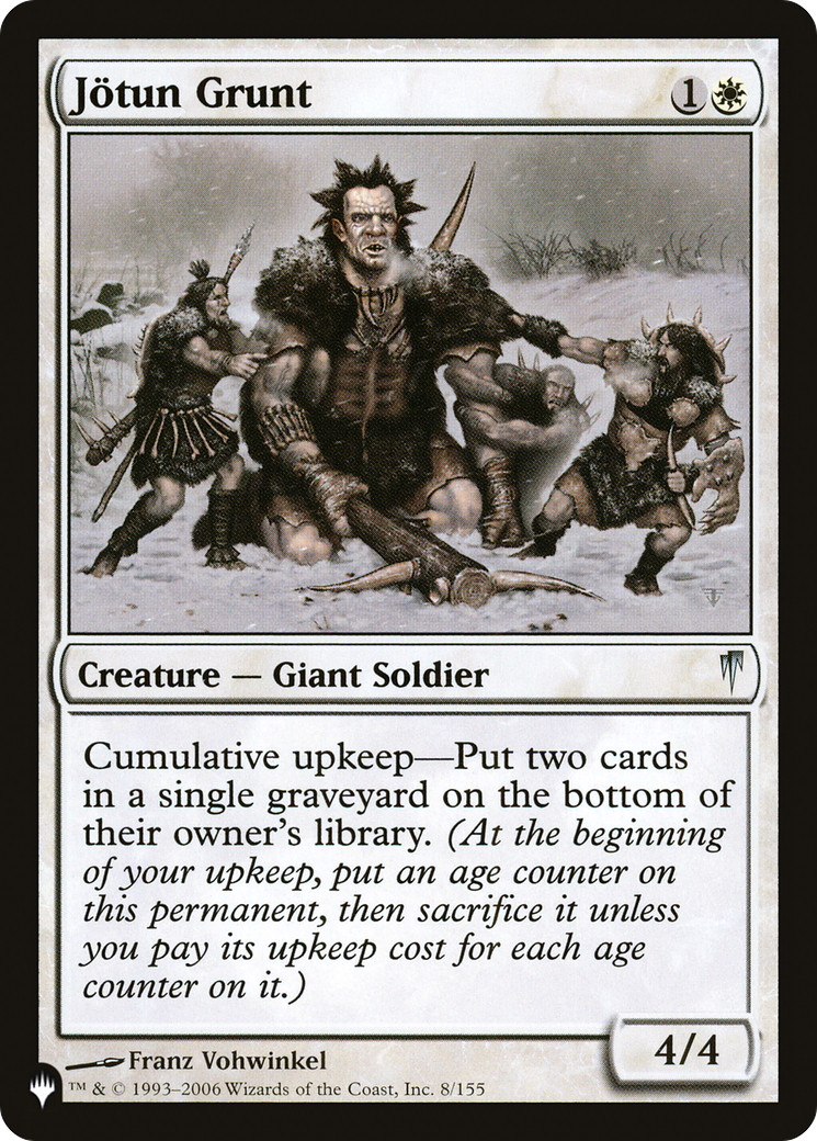 Jötun Grunt (LIST-CSP-8) - The List