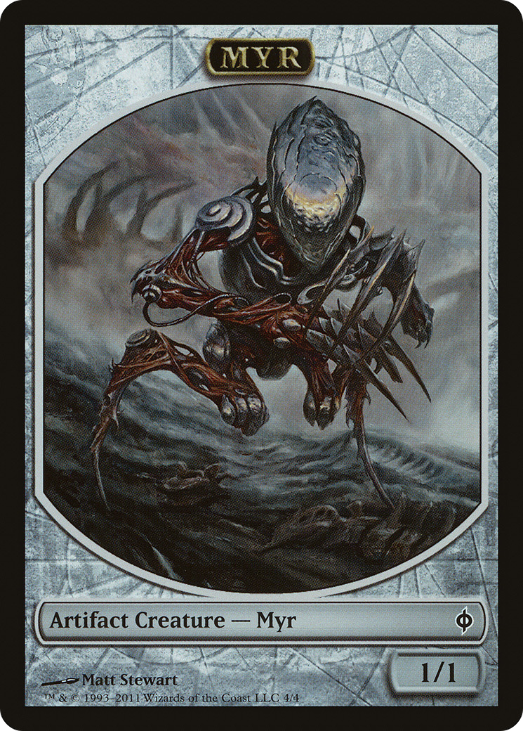 Myr (NPH-004) - New Phyrexia Tokens