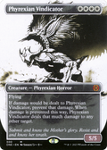Phyrexian Vindicator (ONE-300) - Phyrexia: All Will Be One: (Showcase) (Borderless) Foil