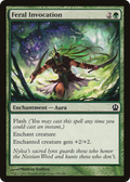 Feral Invocation (THS-158) - Theros Foil