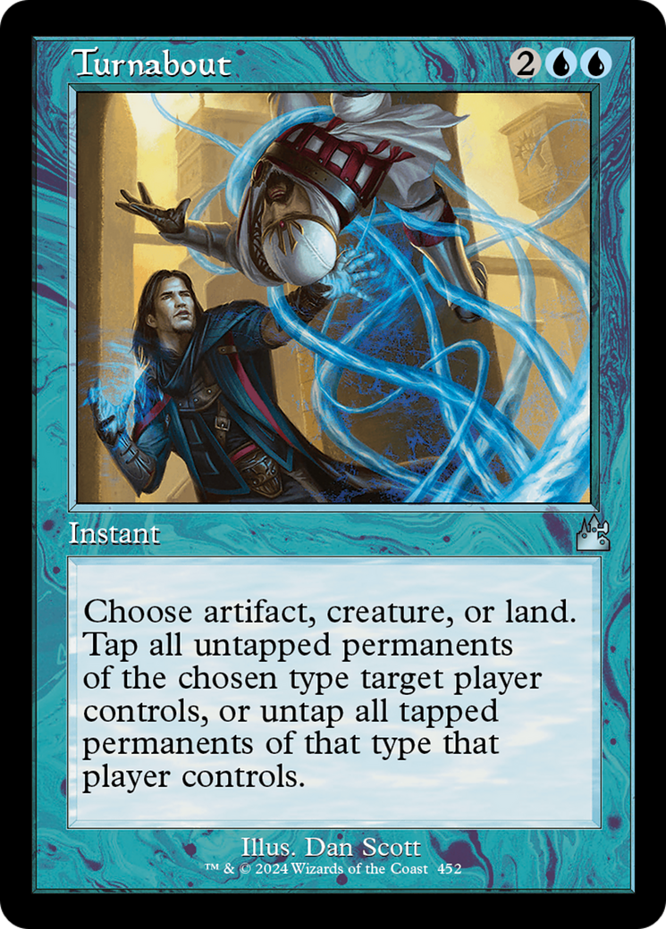Turnabout (RVR-452) - Ravnica Remastered Foil