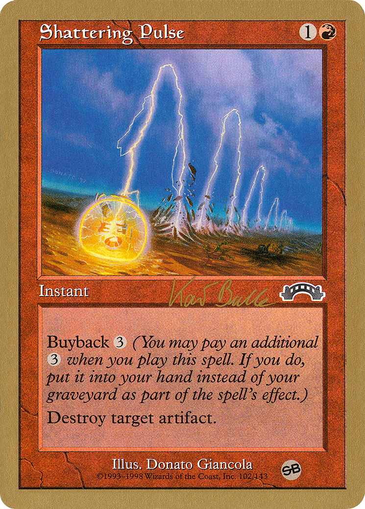 Shattering Pulse (WCD-KB102SB) - World Championship Decks 1999