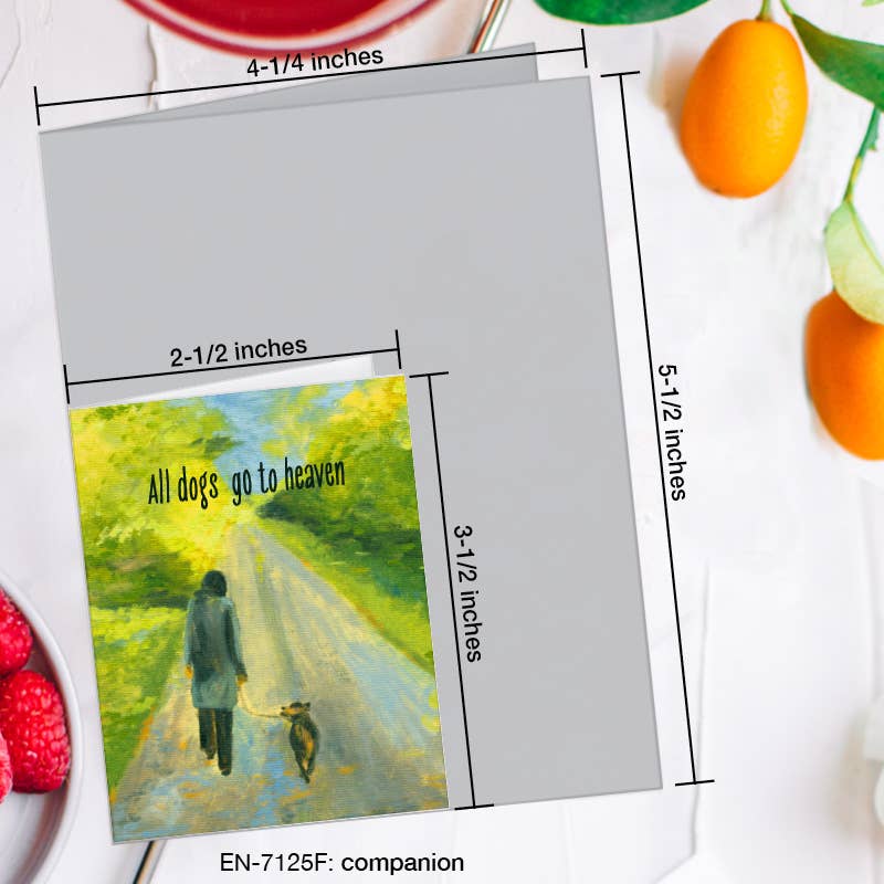 Companion, Greeting Card (#7125F)