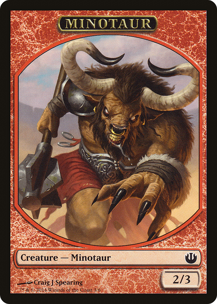Minotaur (JOU-003) - Journey into Nyx Tokens