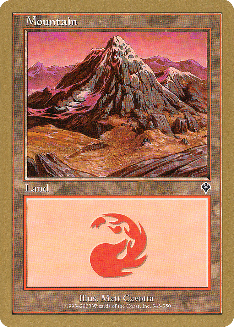 Mountain (WCD-JT343A) - World Championship Decks 2001