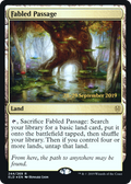 Fabled Passage (PRE-244S) - Throne of Eldraine Promos Foil