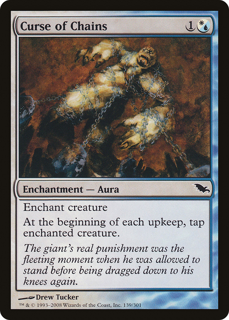 Curse of Chains (SHM-139) - Shadowmoor Foil