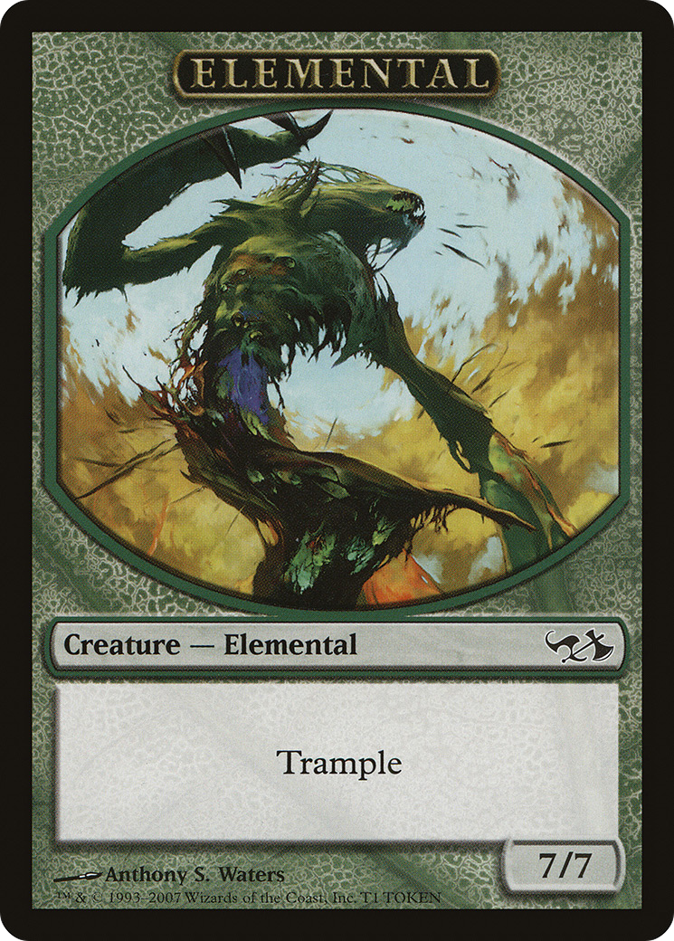 Elemental (EVG-0T1) - Duel Decks: Elves vs. Goblins Tokens