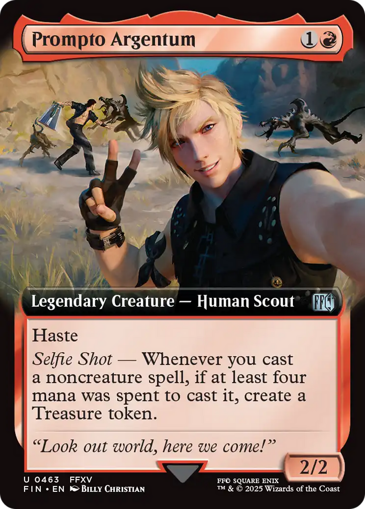 Prompto Argentum (FIN-463) - FINAL FANTASY: (Extended Art)