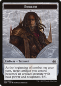 Tezzeret the Schemer Emblem (AER-004) - Aether Revolt Tokens