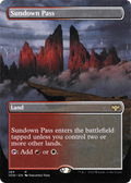 Sundown Pass (VOW-285) - Innistrad: Crimson Vow (Borderless)