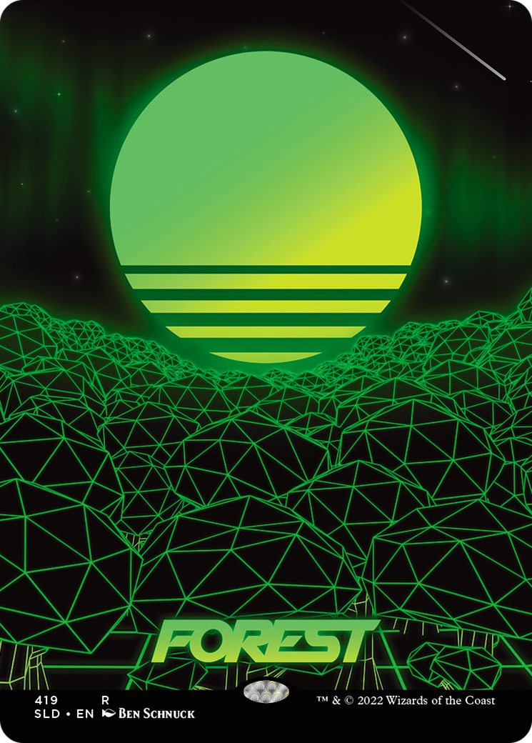 Forest (SLD-419) - Secret Lair Drop (Borderless)