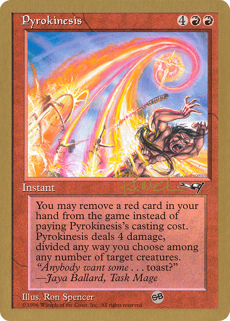 Pyrokinesis (WCD-PM78SB) - World Championship Decks 1997