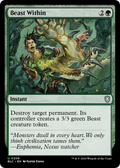 Beast Within (BLC-206) - Bloomburrow Commander