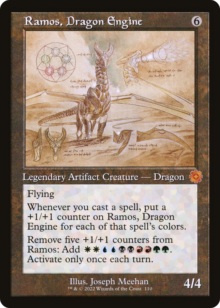 Ramos, Dragon Engine (BRR-110) - The Brothers' War Retro Artifacts Foil
