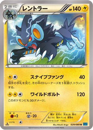 Luxray (029/080) - XY2 Wild Blaze Unlimited