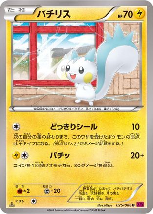 Pachirisu (025/088) - XY4 Phantom Gate Unlimited