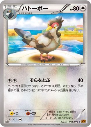 Tranquill (065/078) - XY6 Emerald Break 1st Edition