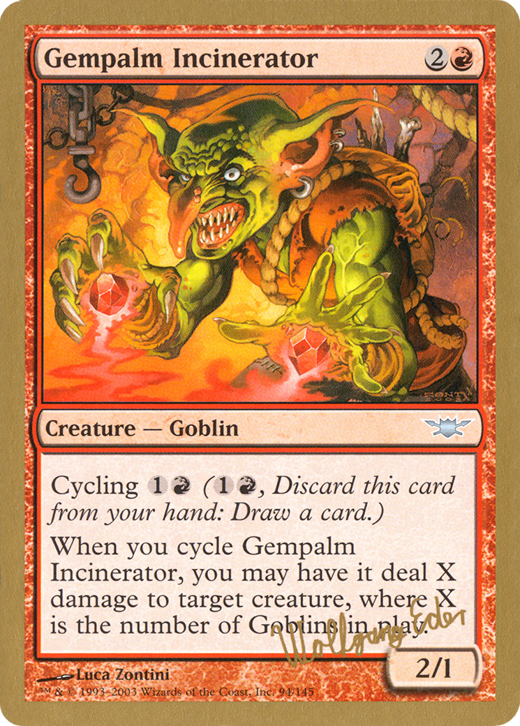Gempalm Incinerator (WCD-WE94) - World Championship Decks 2003