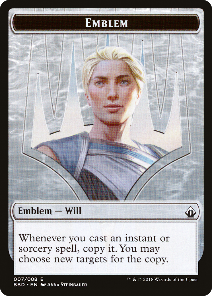 Will Kenrith Emblem (BBD-007) - Battlebond Tokens