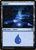 Island (MID-381) - Innistrad: Midnight Hunt Foil