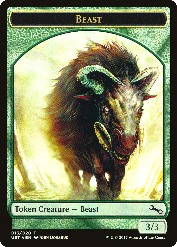 Beast // Beast (UST-013) - Unstable Tokens Foil